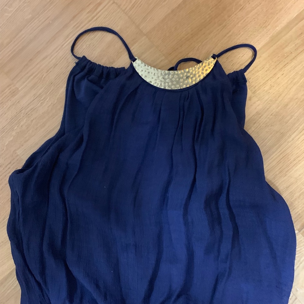 Dark Blue Romper